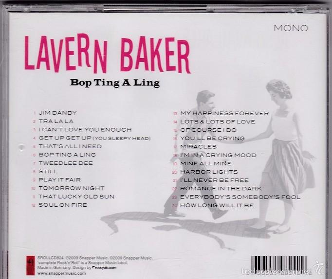 CDs de m&uacute;sica: Lavern Baker - Bop Ting A Ling - Foto 2
