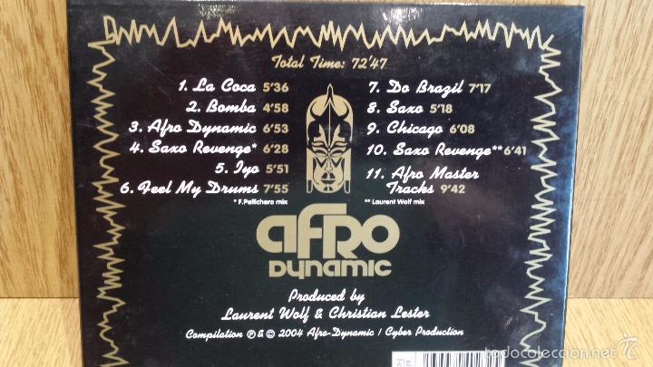 CDs de m&uacute;sica: LAURENT WOLF. AFRO DYNAMIC. DIGIPACK-CD - 11 TEMAS / CALIDAD LUJO - Foto 3