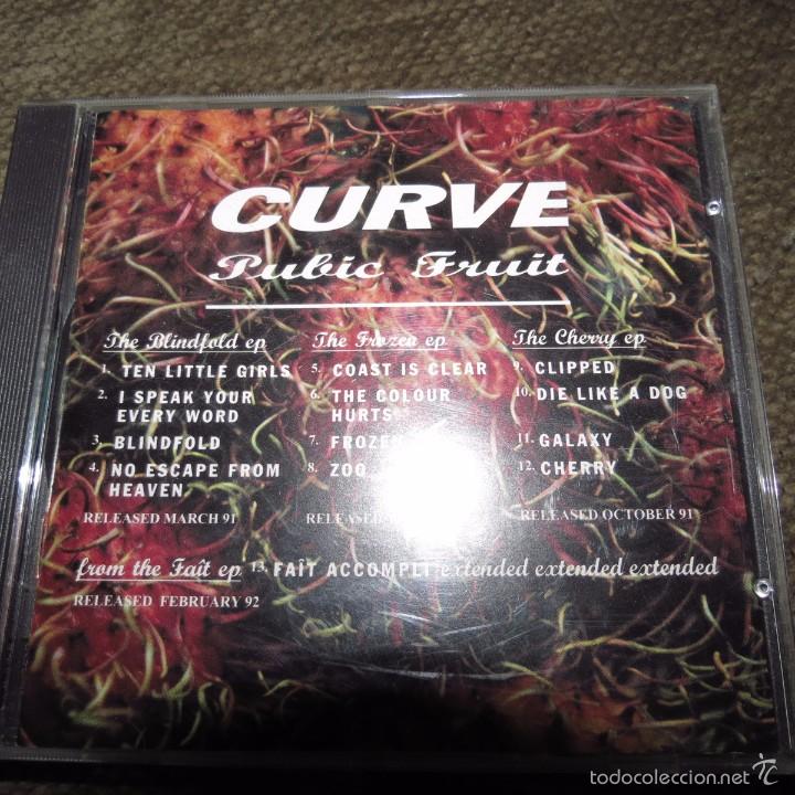 CDs de m&uacute;sica: curve - public fruit - Foto 1
