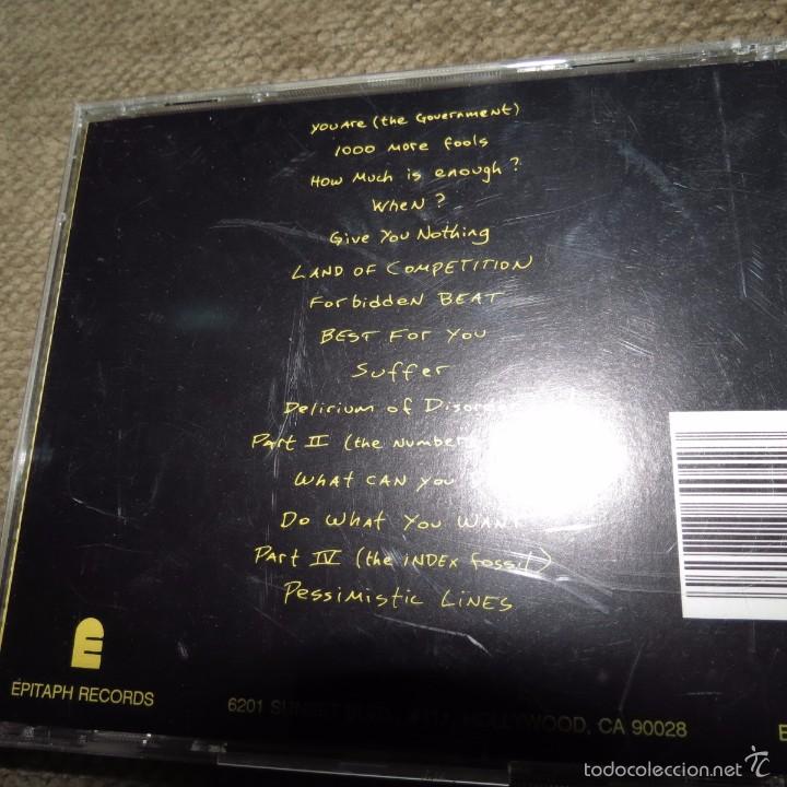 CDs de m&uacute;sica: bad religion - suffer - Foto 3