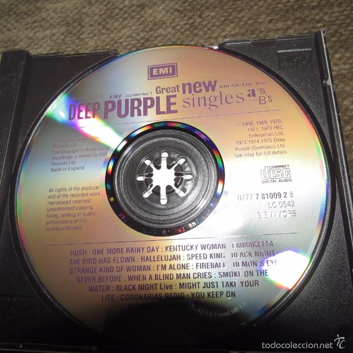 CDs de m&uacute;sica: deep purple - the compact singles a&acute;s and b&acute;s - Foto 2