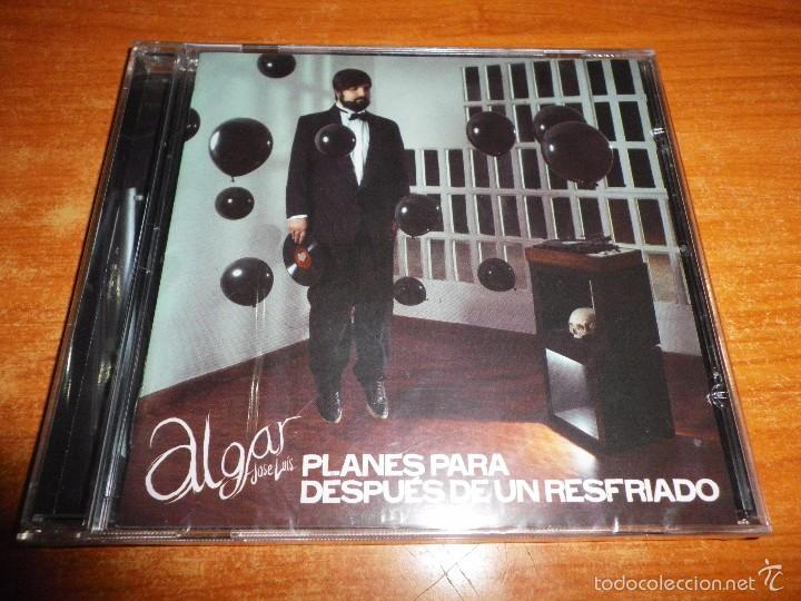 Music CDs: JOSE LUIS ALGAR Planes para despues de un resfriado CD ALBUM PRECINTADO A&Ntilde;O 2013 10 TEMAS INDIE POP