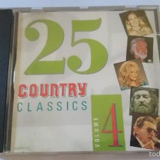 CDs de Música: VARIOS - COUNTRY CLASSICS VOLUME 4 (25 CANCIONES/TRACKS) (CD ALBUM)