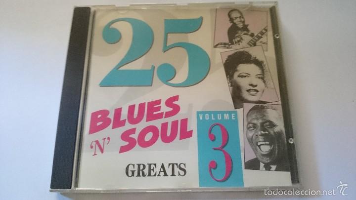 CDs de M&uacute;sica: VARIOS - BLUES 'N' SOUL GREATS VOLUME 3 (25 CANCIONES/TRACKS) (CD ALBUM)