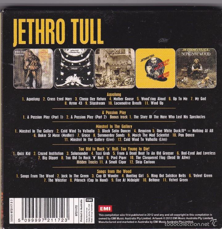 CDs de m&uacute;sica: Jethro Tull - 5 Album Set - Foto 2