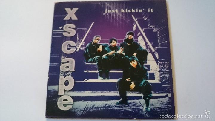 CDs de m&uacute;sica: XSCAPE - JUST KICKIN IT (2 VERSIONES) (CD SINGLE 1993) - Foto 1