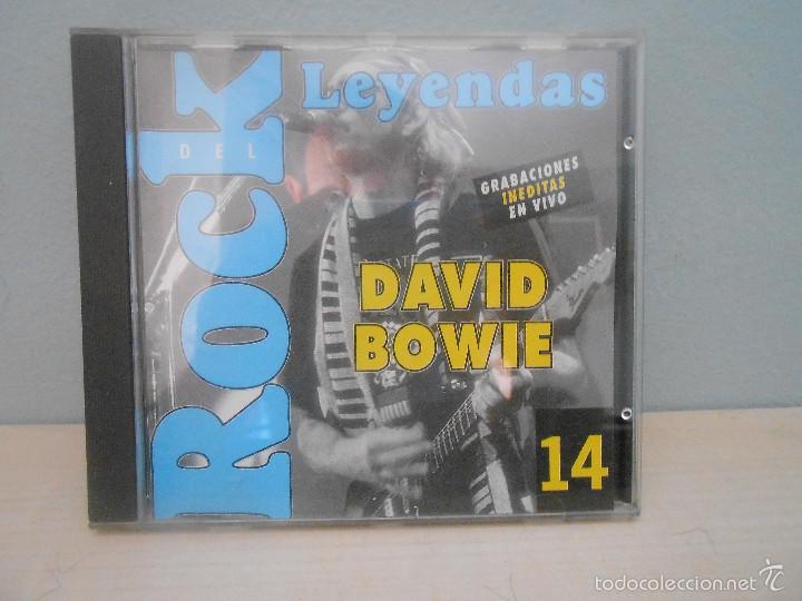 CDs de m&uacute;sica: DAVID BOWIE - LEYENDAS DEL ROCK - Foto 1