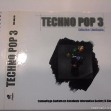 CDs de Música: MUSICA CD TECHNO POP 3 ED. LIMITADA CAMOUFALGE GODFATHERS RESIDENTS D-SING ETC DIGIPACK LUJO DOBLE . Lote 58428384