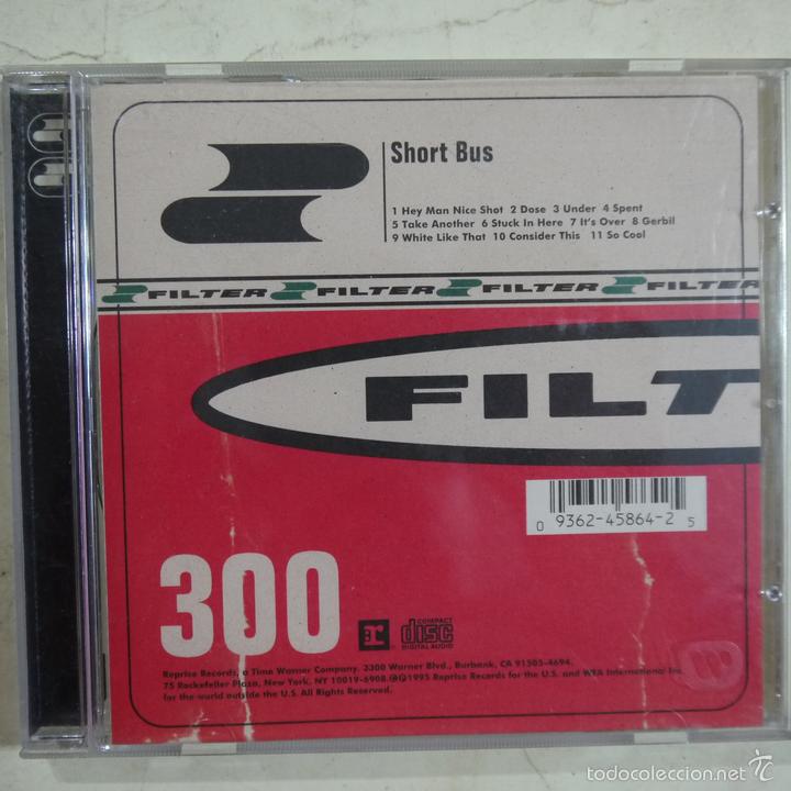 CDs de m&uacute;sica: FILTER - SHORT BUS - CD 1995 - Foto 1