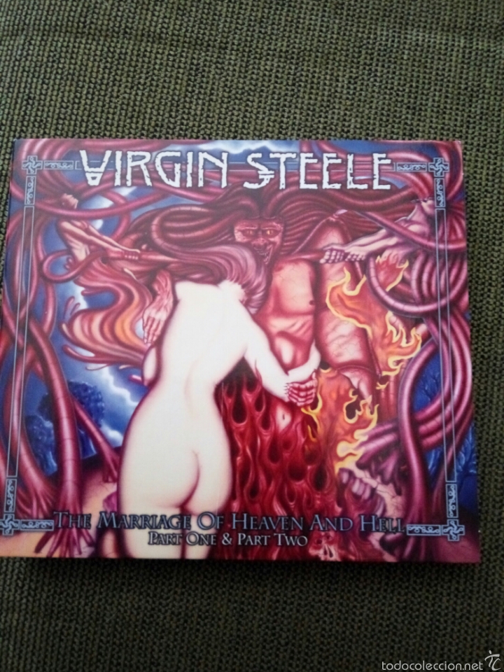 CDs de m&uacute;sica: Virgin steele, 2 cd, con las letras de canciones - Foto 1