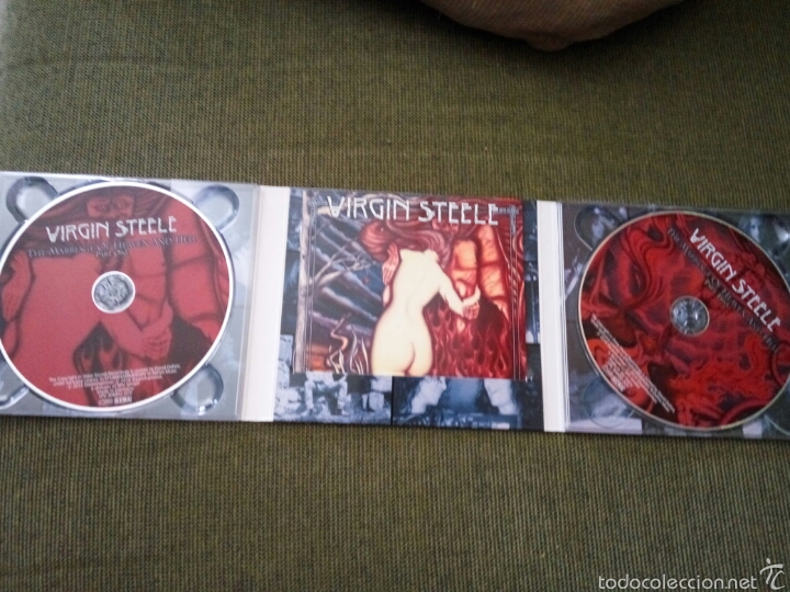 CDs de m&uacute;sica: Virgin steele, 2 cd, con las letras de canciones - Foto 3