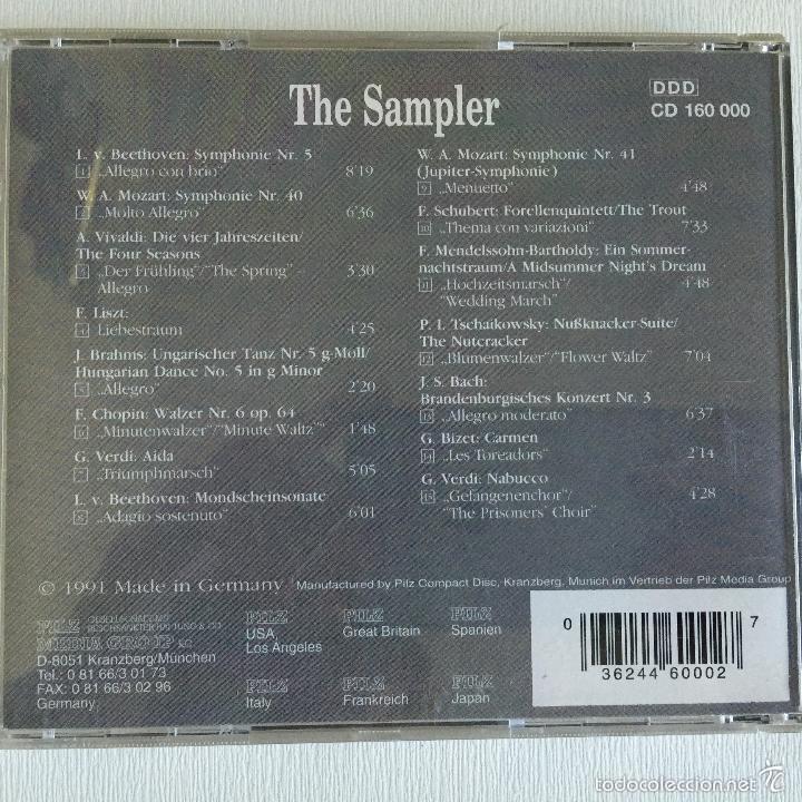 CDs de m&uacute;sica: THE SAMPLER- VIENA MASTER SERIES - Foto 2