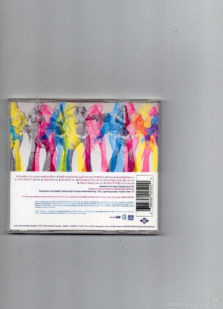 CDs de m&uacute;sica: CD - BRITNEY SPEARS - BRITNEY - CON MINI POSTER - 2001 - Foto 2
