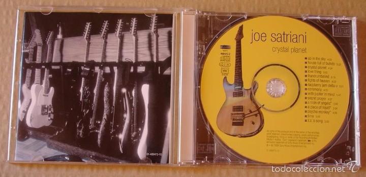 CDs de m&uacute;sica: JOE SATRIANI - CRYSTAL PLANET (CD) 1998 - Foto 2