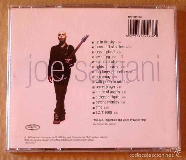CDs de m&uacute;sica: JOE SATRIANI - CRYSTAL PLANET (CD) 1998 - Foto 3