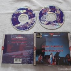CDs de Música: DEEP PURPLE 2 CD´S ANTHOLOGY (1991) COMO NUEVO -INCLUYE LIBRETO CREDITO CON 24 PAGINAS 40 TEMAS. Lote 58534473