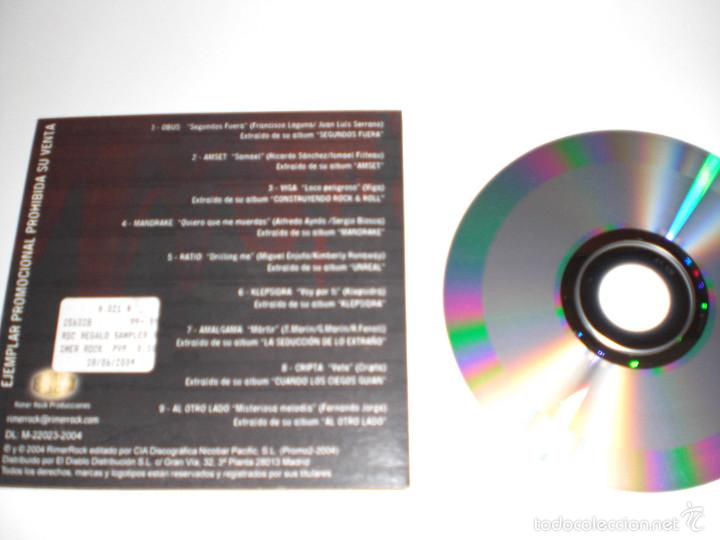 CDs de m&uacute;sica: RIMER ROCK: SAMPLER 2004. (Ob&uacute;s, Amset, Viga, Mandrake, Cripta...) - Foto 2