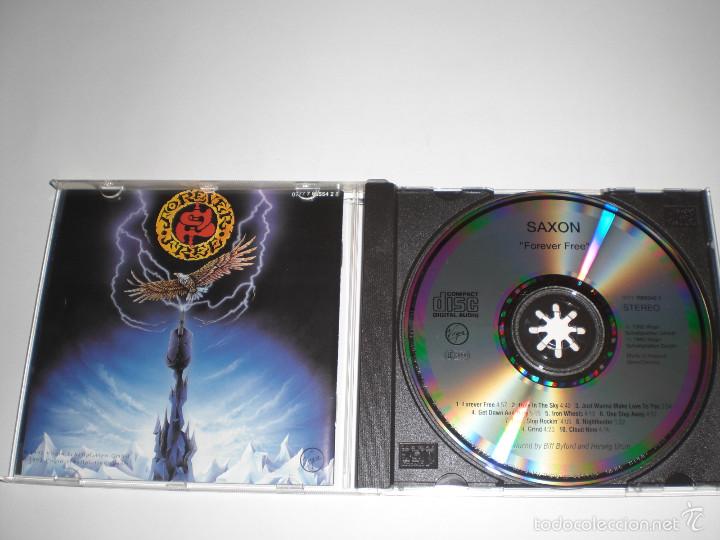 CDs de m&uacute;sica: SAXON: FOREVER FREE. CD - Foto 3