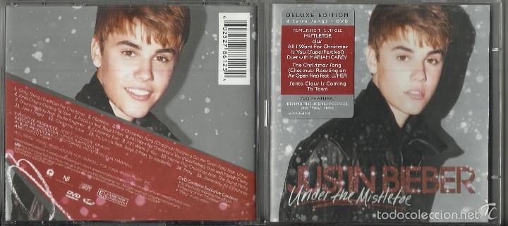 CDs de m&uacute;sica: justin bieber cd + dvd under the mistletoe.2011 - Foto 1