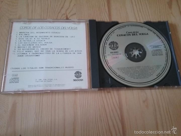 CDs de m&uacute;sica: Cd, compact disc, Coros de los cosacos del volga. - Foto 3