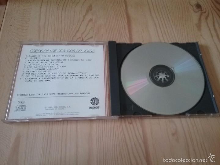 CDs de m&uacute;sica: Cd, compact disc, Coros de los cosacos del volga. - Foto 4
