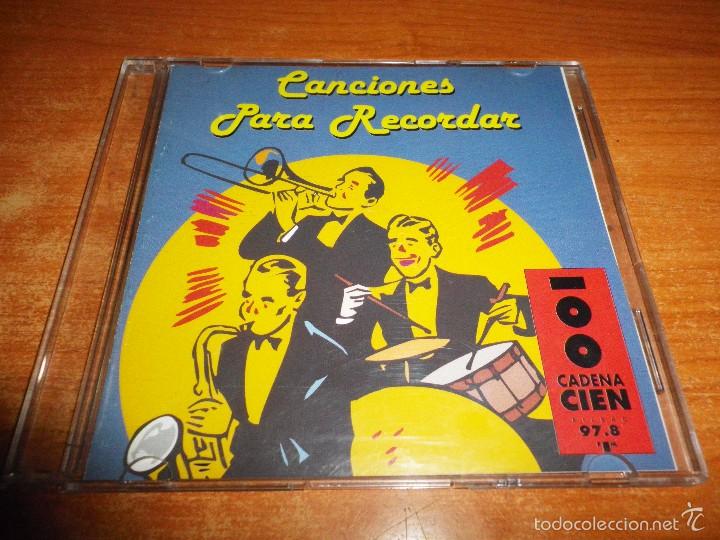 CDs de Musique: CANCIONES PARA RECORDAR Cadena 100 CD ALBUM PROMO CLASICOS INGLES OLDIES DJ THOMAS 10 TEMAS