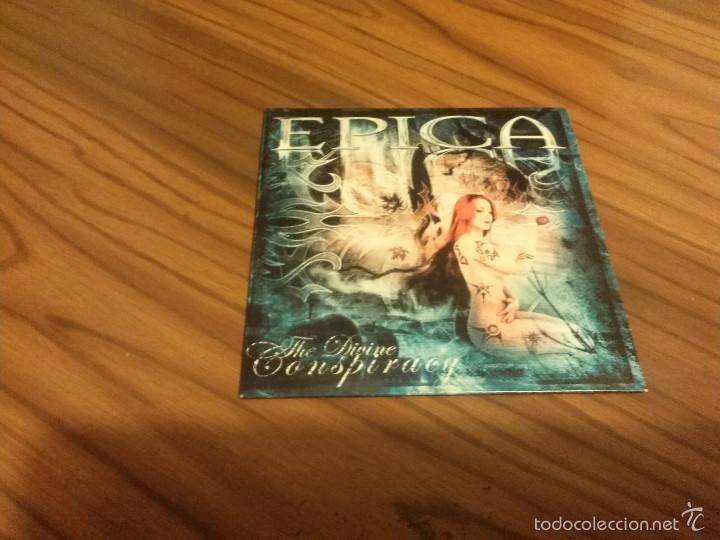 Musik-CDs: EPICA. THE DIVINE CONSPIRANCY. CD PROMO EN CART&Oacute;N CON 13 TEMAS. BUEN ESTADO. RARO