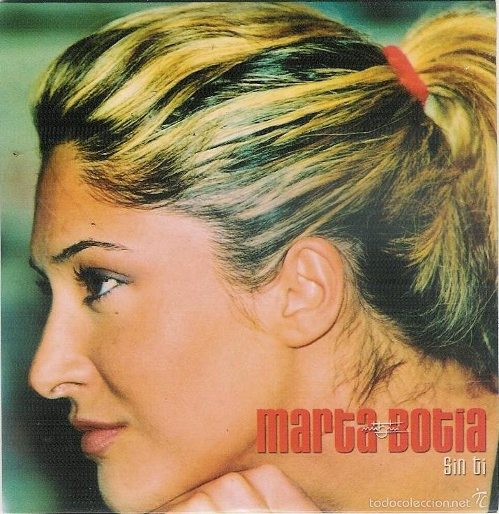 CDs de m&uacute;sica: CD single Marta Botia , Sin ti - Foto 1