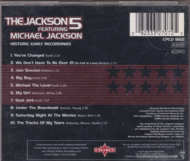 CDs de m&uacute;sica: The Jackson 5 featuring Michael - Historic Early Recordings - Foto 2