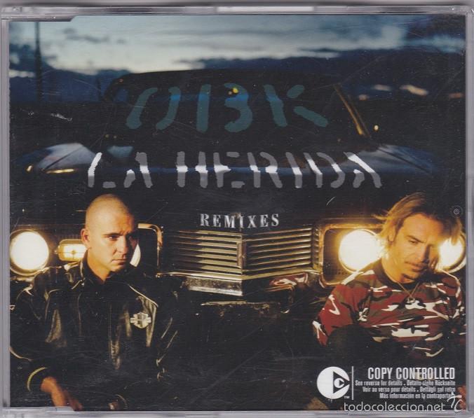 CDs de m&uacute;sica: OBK - La Herida - Remixes - CD Maxi Single de 2003 - Foto 1