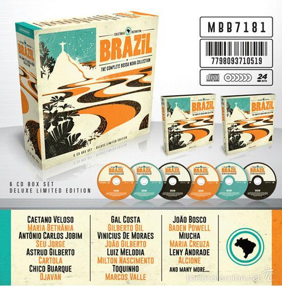 BRAZIL THE COMPLETE BOSSA NOVA BOX SET * 6 CD * EDICIÓN LIMITADA DIGIPACK * CAJA PRECINTADA (Música - CD's World Music)
