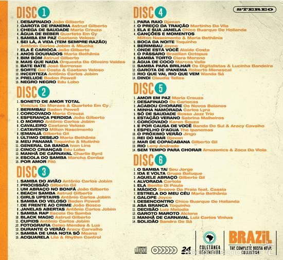 CDs de Música: Brazil The Complete Bossa Nova Box set * 6 CD * Edición Limitada Digipack * Caja precintada - Foto 5 - 236444860