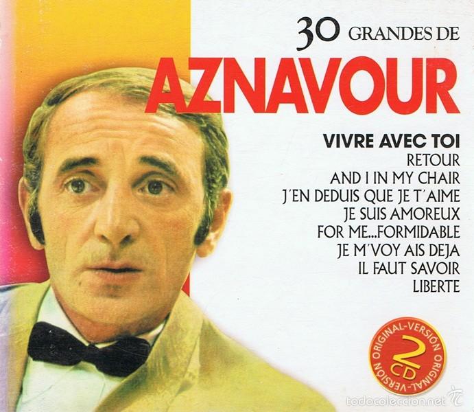 CDs de m&uacute;sica: CD 30 GRANDES DE AZNAVOUR - Foto 1