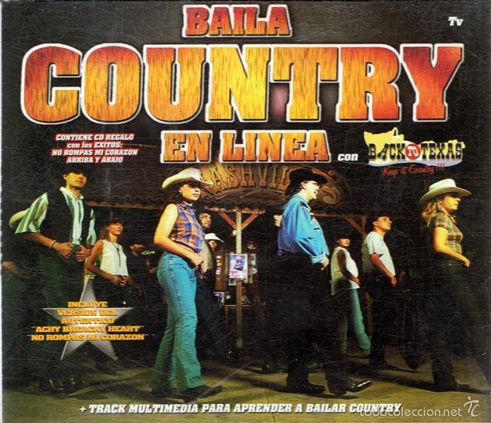 CDs de m&uacute;sica: CD BAILA COUNTRY EN L&Iacute;NEA (3 CDS) - Foto 1