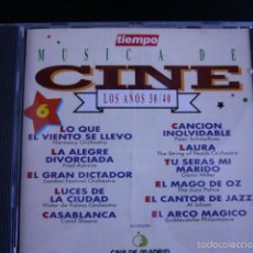 CDs de Música: MÚSICA DE CINE Nº6 LOS AÑOS 30/40 CD. Lote 58917720