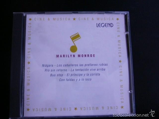 CDs de m&uacute;sica: Cine y M&uacute;sica CD Marilyn Monroe - Foto 1