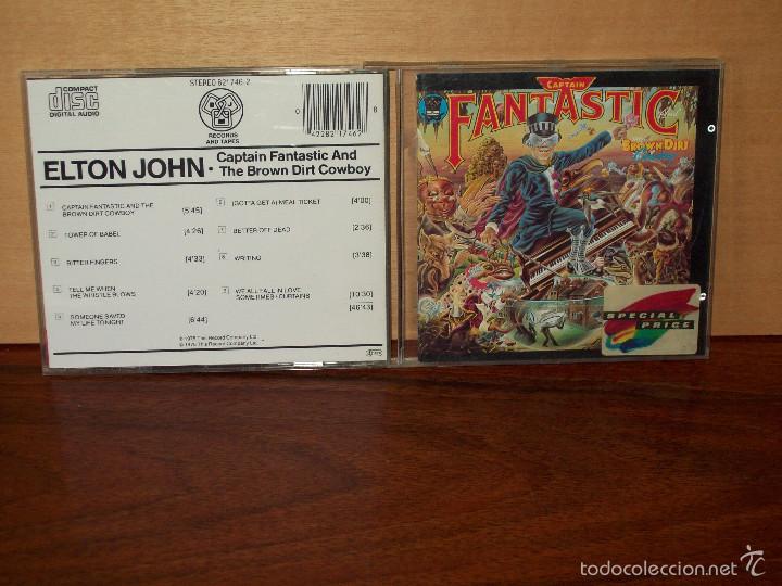 CDs de m&uacute;sica: ELTON JOHN  - CAPTAIN  FANTASTIC  -  CD - Foto 1