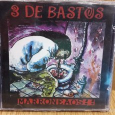 CDs de Música: 3 DE BASTOS. MARRONEAOS. PUNK-MÁLAGA. CD / W.C. RRECORDS. 16 TEMAS / PRECINTADO.. Lote 59156895