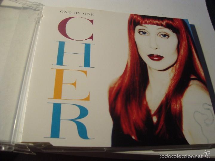 CDs de m&uacute;sica: RAR SINGLE CD. CHER. ONE BY ONE. 3 TRACKS - Foto 1