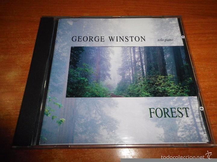 Musik-CDs: GEORGE WINSTON Forest SOLO PIANO CD ALBUM DEL A&Ntilde;O 1994 ALEMANIA CONTIENE 16 TEMAS NEW AGE