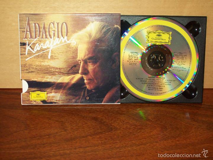 CDs de m&uacute;sica: KARAJAN  -   ADAGIO  -  CD CAJA  SNAPCASE - Foto 1