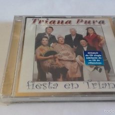 CDs de Música: CD NUEVO PRECINTADO TRIANA PURA FIESTA EN TRIANA INCLUYE CD SINGLE VILLANCICOS. Lote 67457651