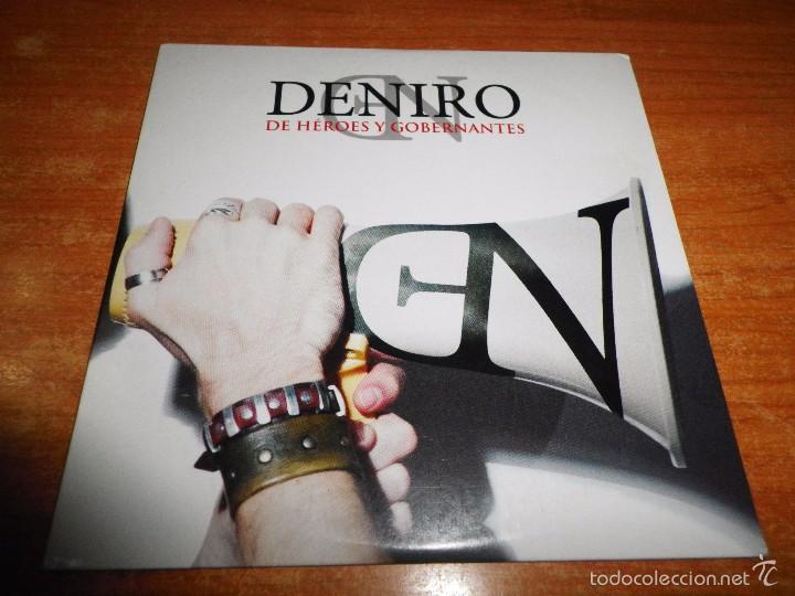CD di Musica: DENIRO De heroes y gobernantes CD ALBUM PROMO PORTADA DE CARTON DEL A&Ntilde;O 2012 CONTIENE 9 TEMAS