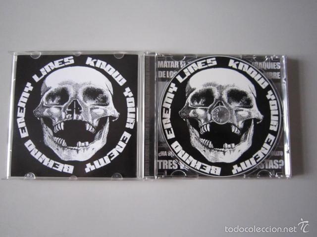 CDs de m&uacute;sica: CD - ANARCOPUNK - BEHIND ENEMY LINES (KNOW YOUR ENEMY) - 2003 - REEDICI&Oacute;N - Foto 3