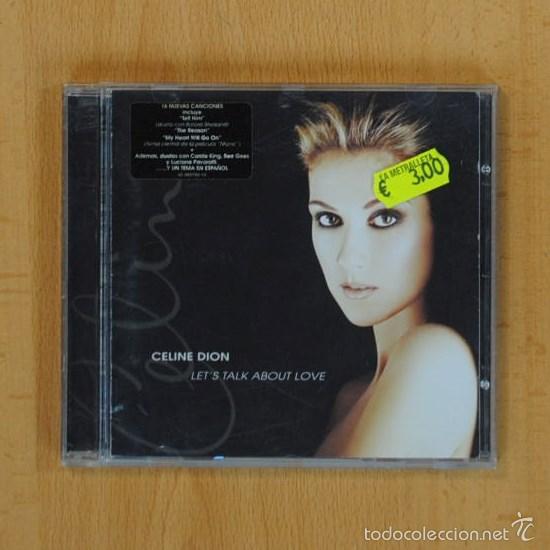 CDs de m&uacute;sica: CELINE DION - LETS TALK ABOUT LOVE - CD - Foto 1