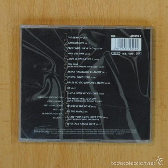 CDs de m&uacute;sica: CELINE DION - LETS TALK ABOUT LOVE - CD - Foto 2
