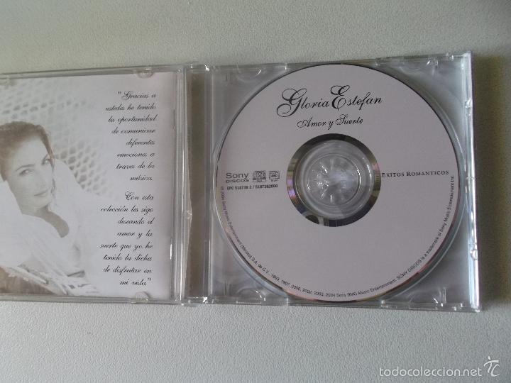 CDs de m&uacute;sica: GLORIA ESTEFAN - AMOR Y SUERTE - SONY - Foto 3