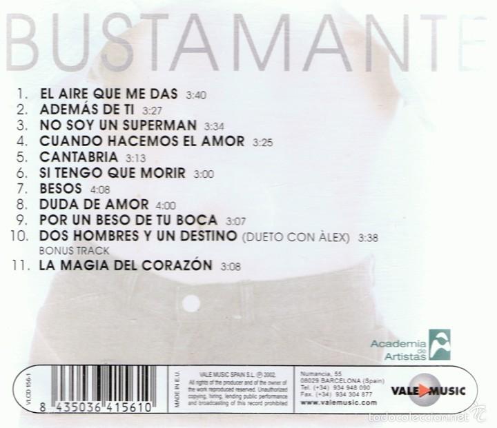 CDs de m&uacute;sica: CD DAVID BUSTAMANTE - Foto 2