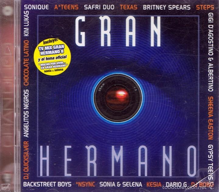 CDs de m&uacute;sica: CD GRAN HERMANO  (DOBLE CD) - Foto 1