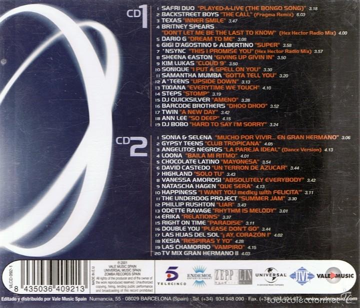 CDs de m&uacute;sica: CD GRAN HERMANO  (DOBLE CD) - Foto 2